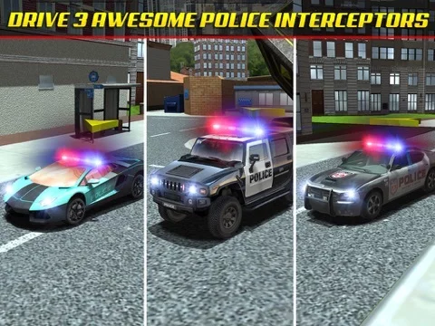 Изображение игры: Police Chase Traffic Race Real Crime Fighting Road Racing Game