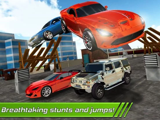 Изображение игры: Roof Jumping: Parking Simulator 2