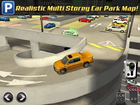 Изображение игры: Multi Level 3 Car Parking Game Real Driving Test Run Racing