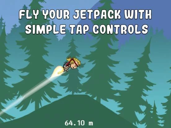 Изображение игры: Jetpack Jumper©