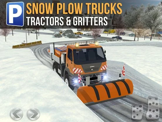 Изображение игры: Ski Resort Parking Sim Ice Road Snow Plow Trucker