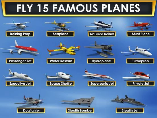 Изображение игры: Plane Flying Parking Sim a Real Airplane Driving Test Run Simulator Racing Games