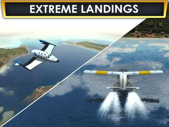 Изображение игры: Plane Flying Parking Sim a Real Airplane Driving Test Run Simulator Racing Games