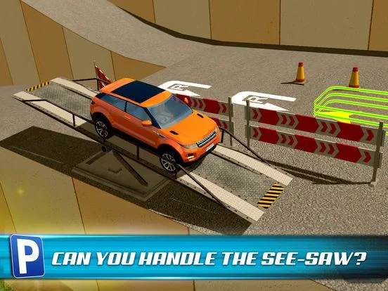 Изображение игры: Obstacle Course Extreme Car Parking Simulator