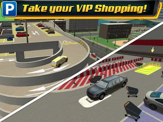 Изображение игры: Multi Level 4 Car Parking Simulator a Real Driving Test Run Racing Games