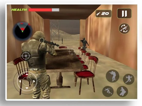 Изображение игры: Army Mission 3D