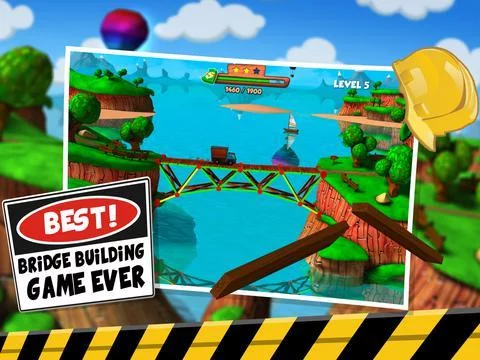 Изображение игры: Bridge Builder Simulator - Real Road Construction Sim