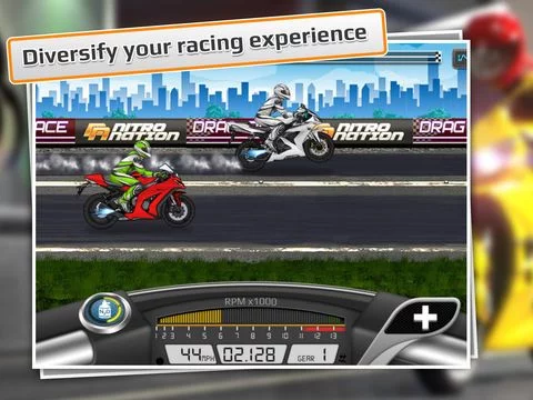 Изображение игры: Drag Racing: Bike Edition