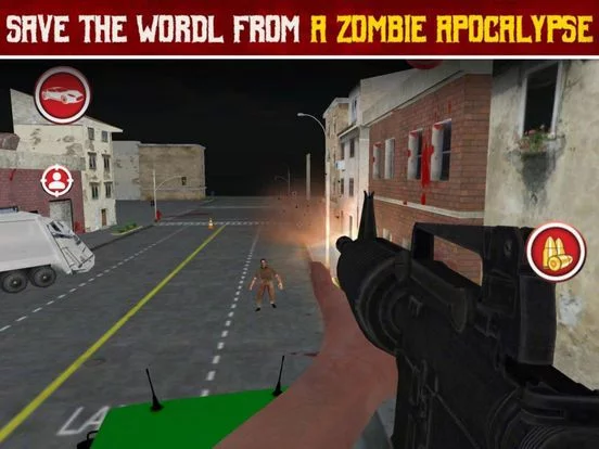 Изображение игры: Heros Shoot Zombie 2018