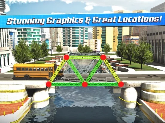 Изображение игры: Bridge Construction Sim