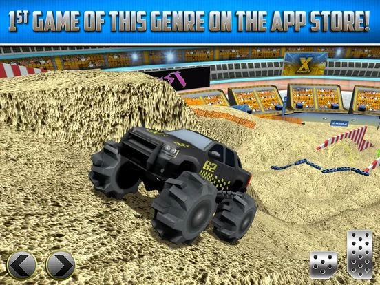 Изображение игры: Monster Truck Parking Game Real Car Racing Games