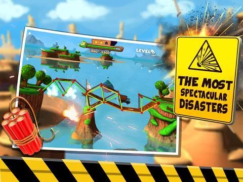 Изображение игры: Bridge Builder Simulator - Real Road Construction Sim