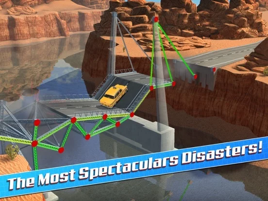 Изображение игры: Bridge Construction Sim