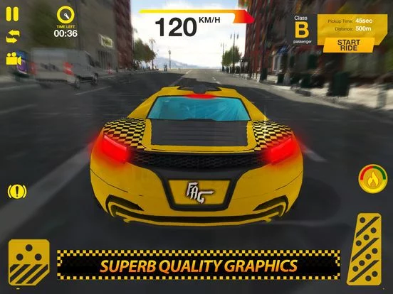 Изображение игры: Taxi Driver: Crazy Driver