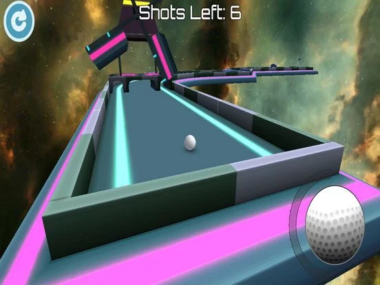 Изображение игры: Space Golf 3D
