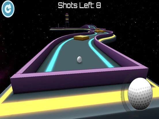 Изображение игры: Space Golf 3D