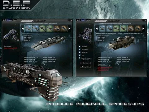 Изображение игры: Deep Space Fleet: Galaxy War