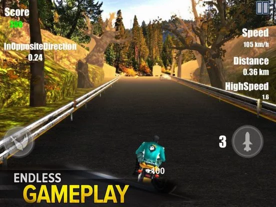 Изображение игры: Traffic Fast Motor 3D