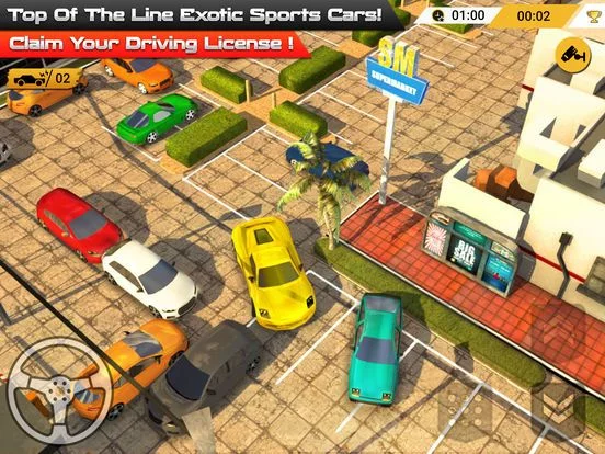 Изображение игры: Driving School - Car Parking and Driving