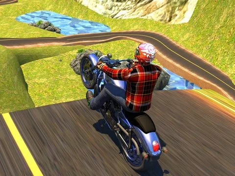 Изображение игры: Bike Racing - Free