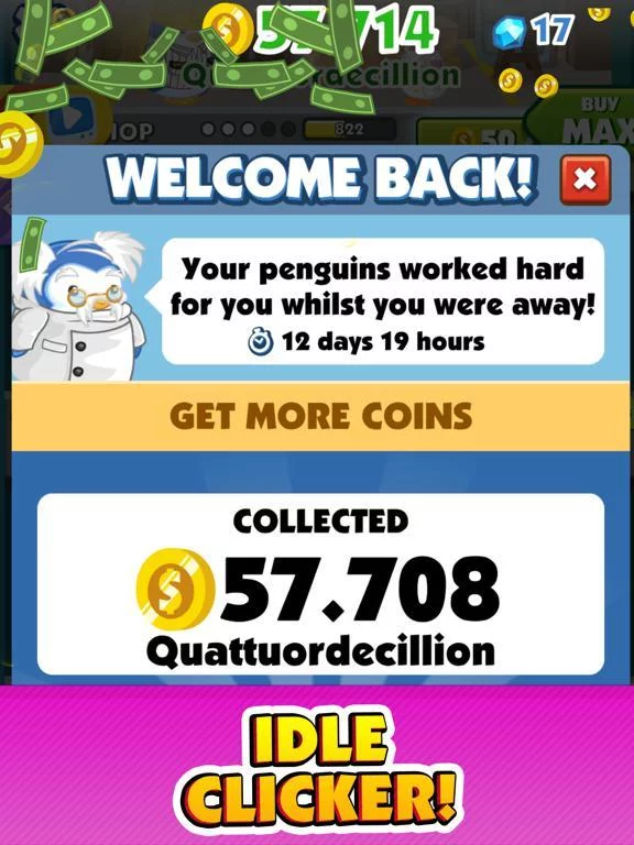 Изображение игры: Empire Penguin - Money Tycoon