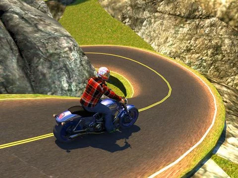 Изображение игры: Bike Racing - Free