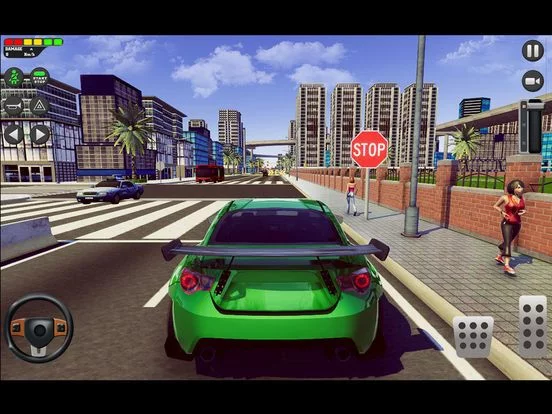 Изображение игры: City Car Driving School Sim 3D