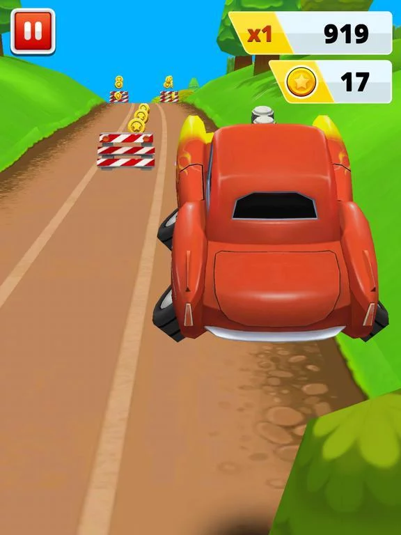 Изображение игры: Car Racing Run