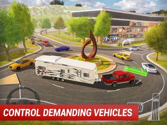 Изображение игры: Roundabout 2: City Driving Sim