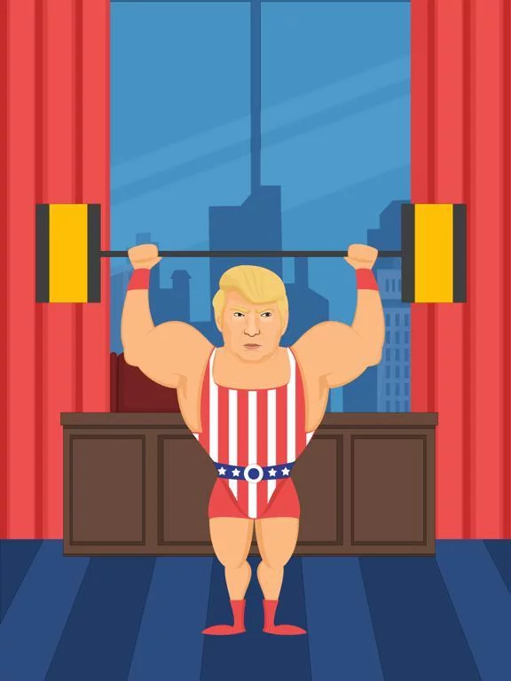 Изображение игры: Trump Balance - Can he handle it?