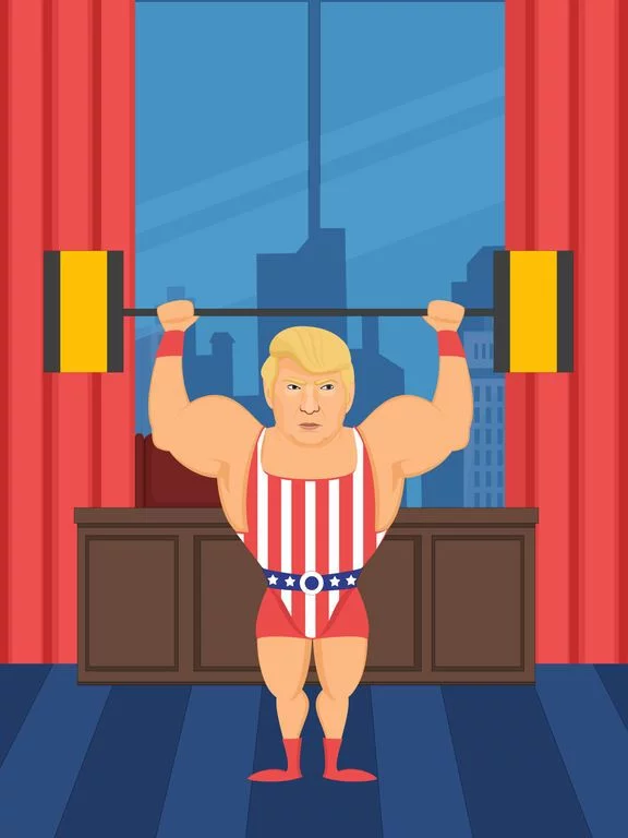 Изображение игры: Trump Balance - Can he handle it?