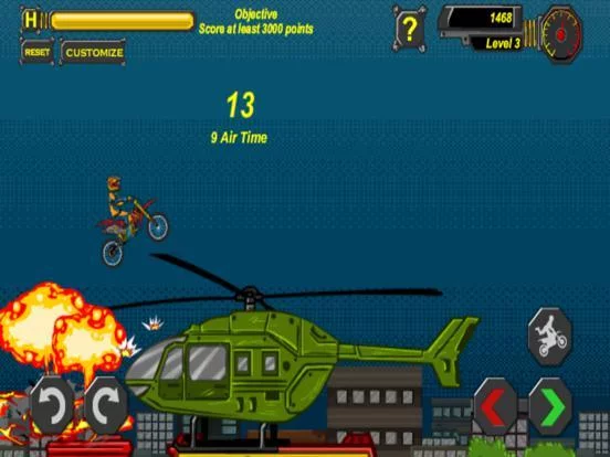 Изображение игры: Risky Rider - Free Online Bike Game