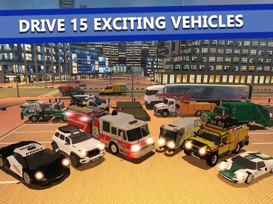 Изображение игры: Emergency Driver: City Hero