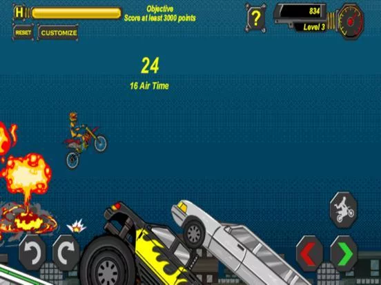 Изображение игры: Risky Rider - Free Online Bike Game