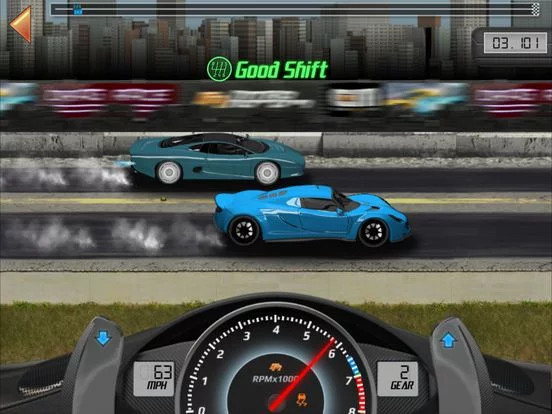 Изображение игры: Drag Racing Classic