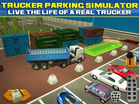 Изображение игры: Trucker Parking Simulator Real Monster Truck Car Racing Driving Test
