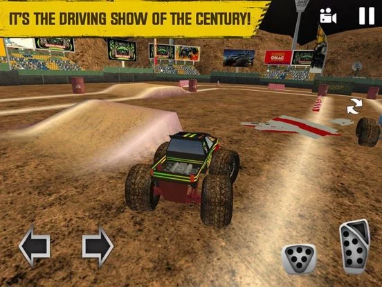 Изображение игры: Crazy Monster Stunts Race
