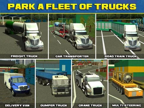 Изображение игры: Trucker Parking Simulator Real Monster Truck Car Racing Driving Test