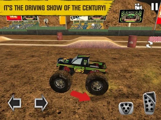 Изображение игры: Crazy Monster Stunts Race