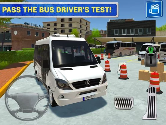 Изображение игры: City Bus Driving Sim