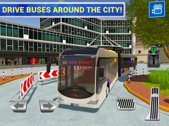 Изображение игры: City Bus Driving Sim