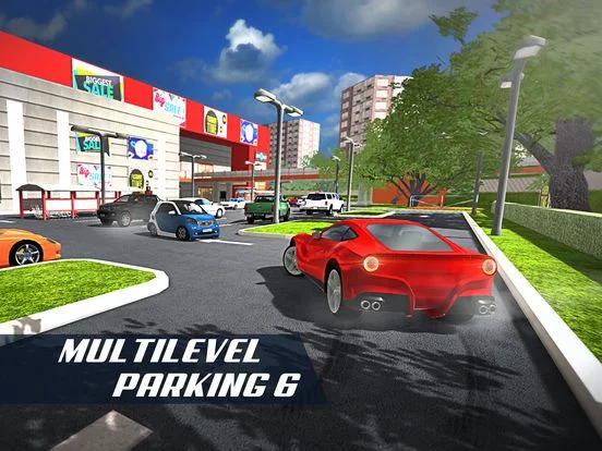 Изображение игры: Multi Level Car Parking 6 Shopping Mall Garage Lot