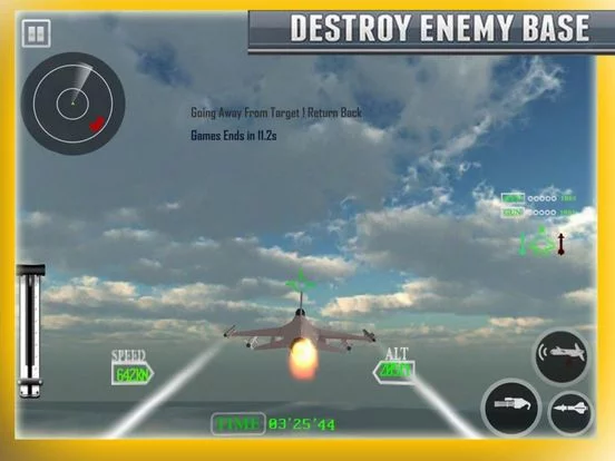 Изображение игры: Jet Air Thunder Fight