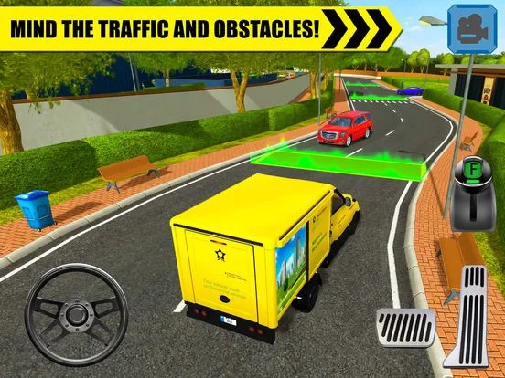 Изображение игры: Truck Driver: Depot Parking