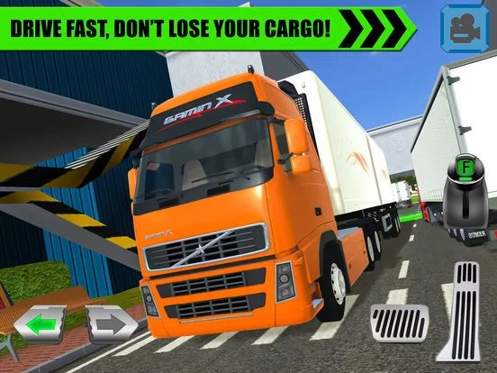 Изображение игры: Truck Driver: Depot Parking