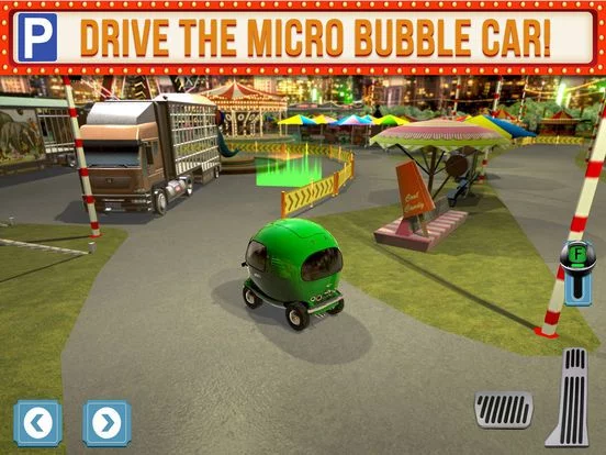 Изображение игры: Amusement Park Fair Ground Circus Trucker Parking Simulator
