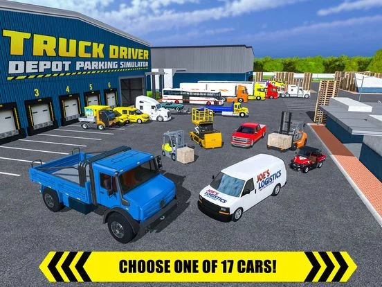 Изображение игры: Truck Driver: Depot Parking
