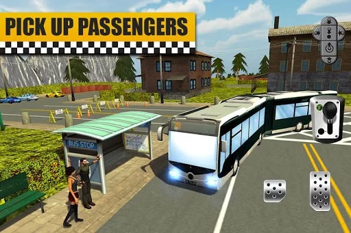 Изображение игры: Bus & Taxi Driving Simulator