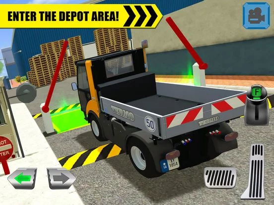 Изображение игры: Truck Driver: Depot Parking