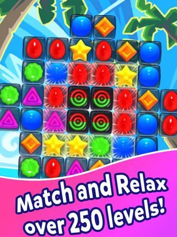 Изображение игры: Jelly Jiggle - Match 3 Jewel and Puzzle Game - Match 3 Mania